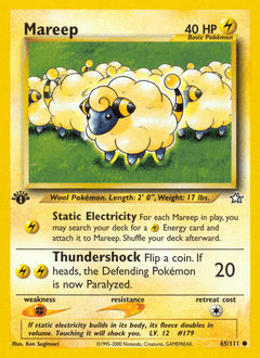 Mareep 65/111 — Neo Genesis
