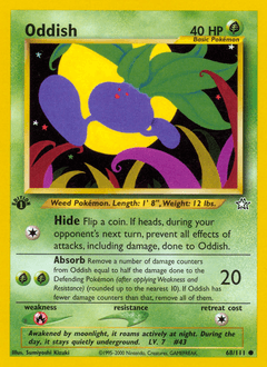 Oddish 68/111 — Neo Genesis