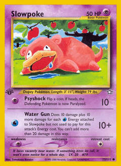 Slowpoke 73/111 — Neo Genesis