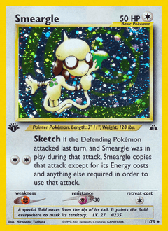 Smeargle 11/75 — Neo Discovery