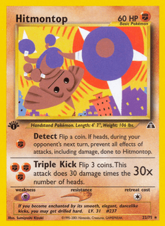 Hitmontop 22/75 — Neo Discovery