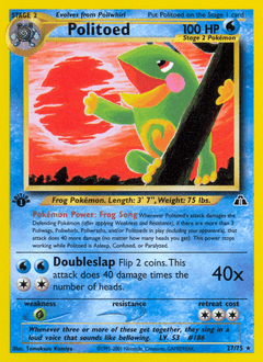 Politoed 27/75 — Neo Discovery