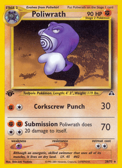 Poliwrath 28/75 — Neo Discovery