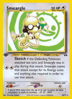 Smeargle 30/75 — Neo Discovery