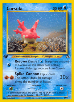 Corsola 37/75 — Neo Discovery