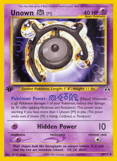 Unown [M] 49/75 — Neo Discovery