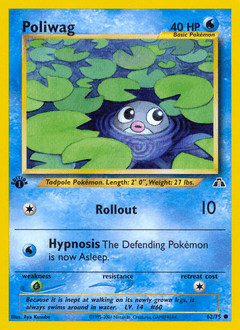 Poliwag 62/75 — Neo Discovery