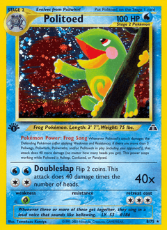 Politoed 8/75 — Neo Discovery