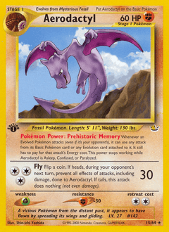Aerodactyl 15/64 — Neo Revelation