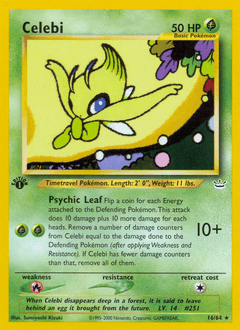 Celebi 16/64 — Neo Revelation