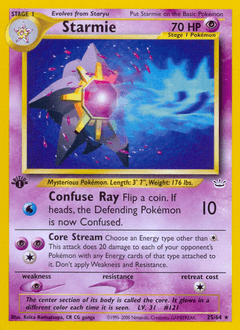 Starmie 25/64 — Neo Revelation