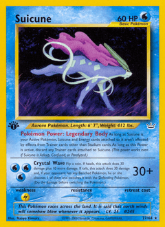 Suicune 27/64 — Neo Revelation
