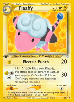 Flaaffy 28/64 — Neo Revelation