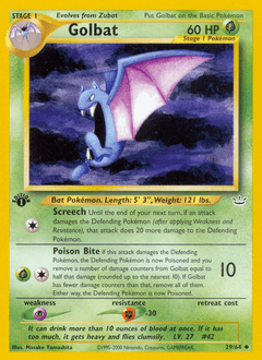 Golbat 29/64 — Neo Revelation