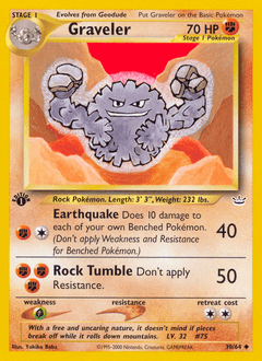 Graveler 30/64 — Neo Revelation