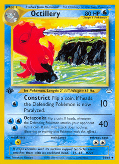 Octillery 34/64 — Neo Revelation