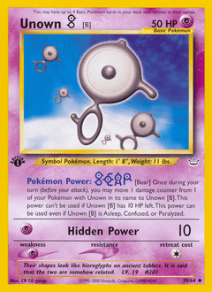 Unown [B] 39/64 — Neo Revelation