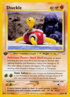 Shuckle 51/64 — Neo Revelation