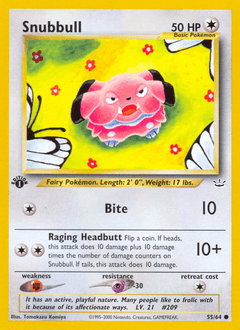 Snubbull 55/64 — Neo Revelation