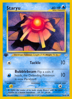 Staryu 56/64 — Neo Revelation