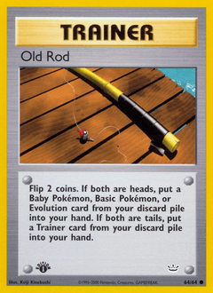 Old Rod 64/64 — Neo Revelation