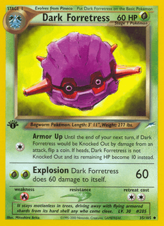 Dark Forretress 35/105 — Neo Destiny