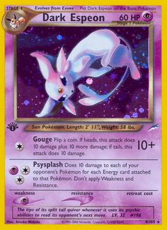 Pokémon card illustrated by Atsuko Nishida