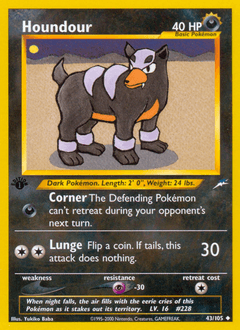 Houndour 43/105 — Neo Destiny
