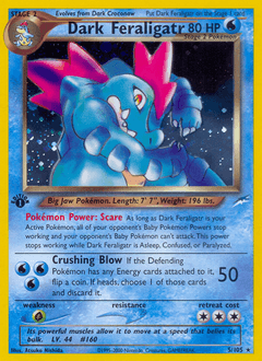 Dark Feraligatr 5/105 — Neo Destiny
