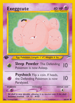 Exeggcute 64/105 — Neo Destiny