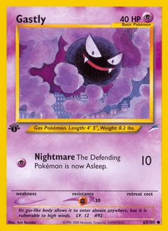 Gastly 65/105 — Neo Destiny
