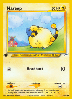 Mareep 75/105 — Neo Destiny