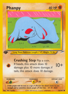 Phanpy 76/105 — Neo Destiny