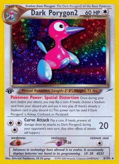 Dark Porygon2 8/105 — Neo Destiny