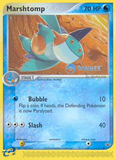 Marshtomp 11/40 — Nintendo Black Star Promos