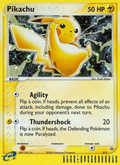 Pikachu 12/40 — Nintendo Black Star Promos