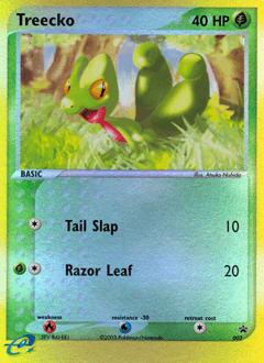 Treecko 3/40 — Nintendo Black Star Promos