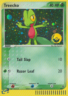 Treecko 7/40 — Nintendo Black Star Promos
