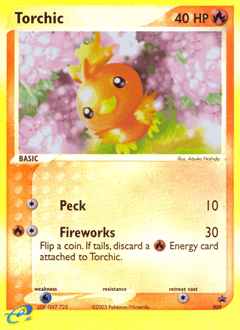 Torchic 8/40 — Nintendo Black Star Promos
