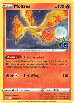 Moltres 12/78 — Pokémon GO