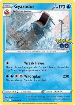 Gyarados 22/78 — Pokémon GO