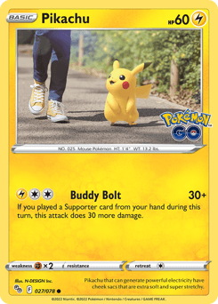 Pikachu 27/78 — Pokémon GO