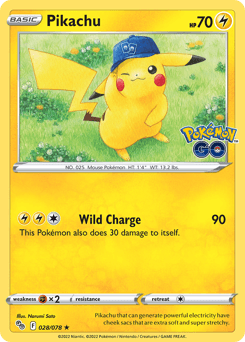 Pikachu 28/78 — Pokémon GO