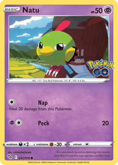 Natu 32/78 — Pokémon GO