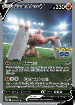 Conkeldurr V 74/78 — Pokémon GO