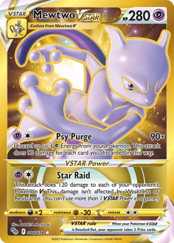 Mewtwo VSTAR 86/78 — Pokémon GO
