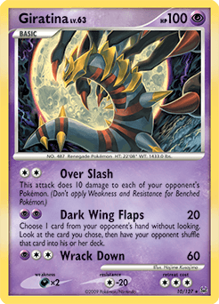 Giratina 10/127 — Platinum