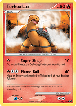 Torkoal 100/127 — Platinum