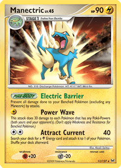 Manectric 11/127 — Platinum