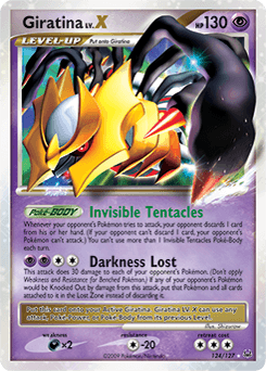 Giratina LV.X 124/127 — Platinum
